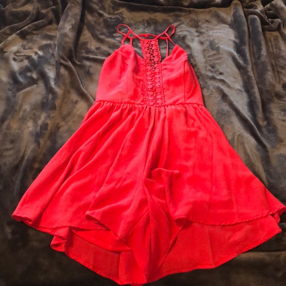 Red romper - Picture 1 of 4
